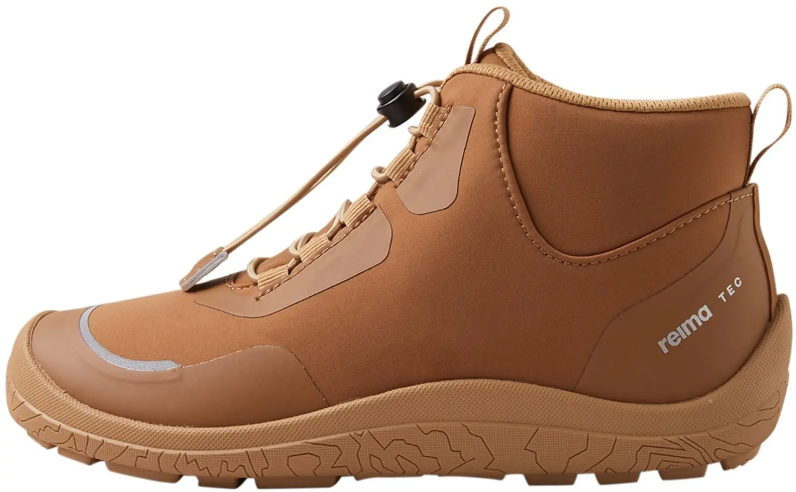 Dětské barefoot boty s membránou Reima Loikkii - Cinnamon brown 38