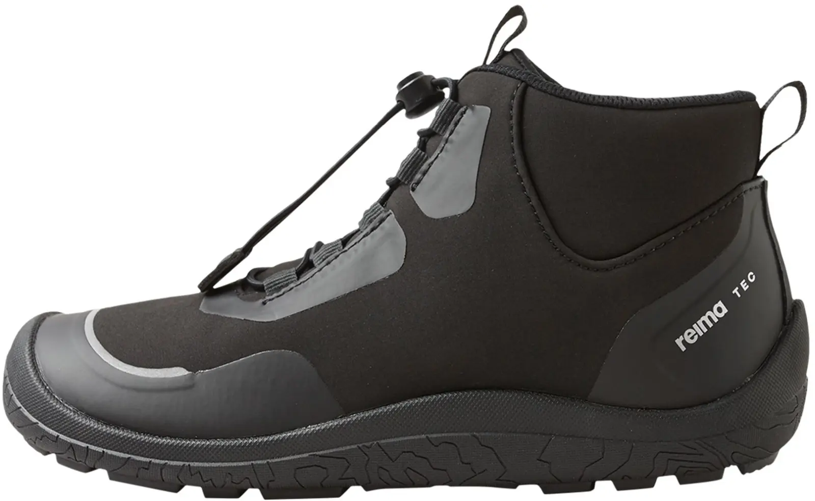 Dětské barefoot boty s membránou Reima Loikkii - Black 40