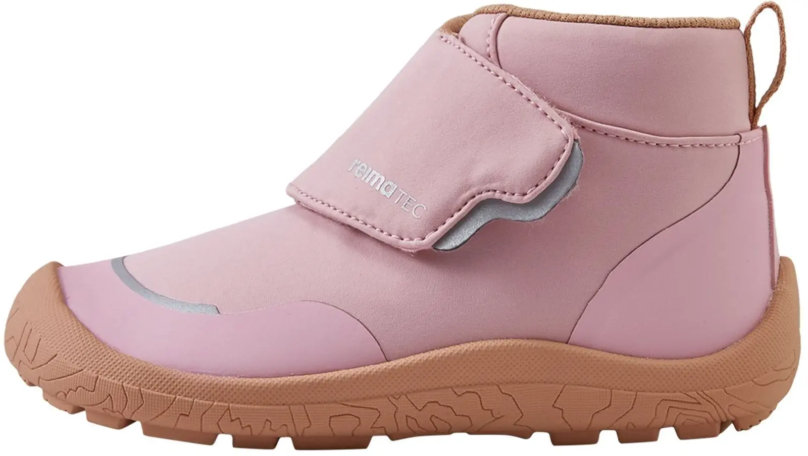 Dětské barefoot boty s membránou Reima Hyppii - Grey Pink 30