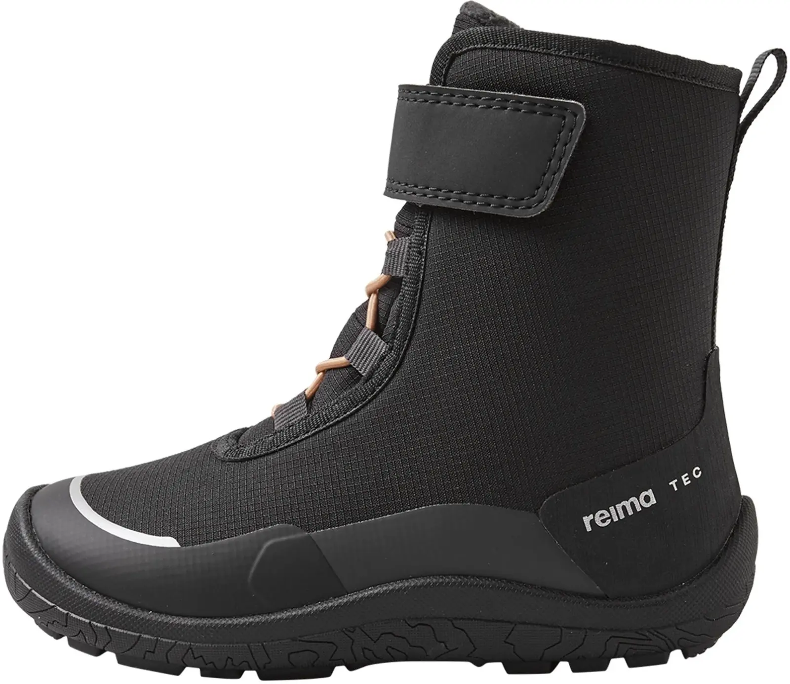 Dětské zimní boty s membránou Reima Talvella Kids - Black 22