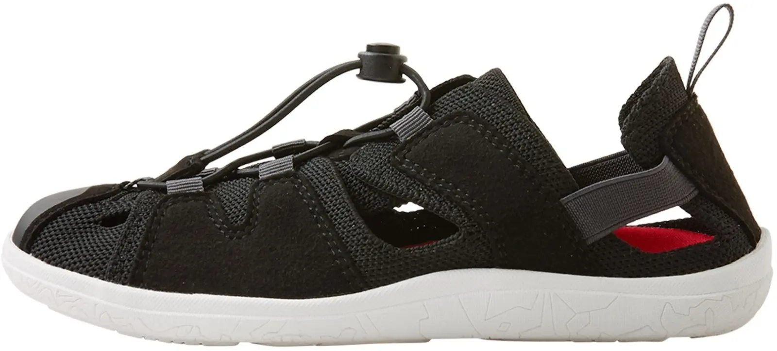 Dětské barefoot sandály Reima Valoa - Black 28