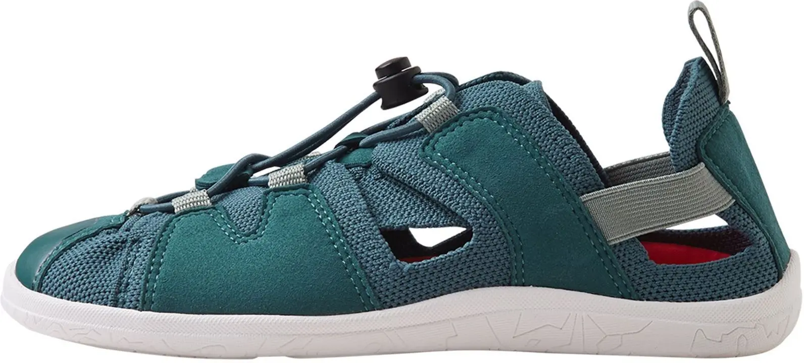 Dětské barefoot sandály Reima Valoa - Dark Teal 30