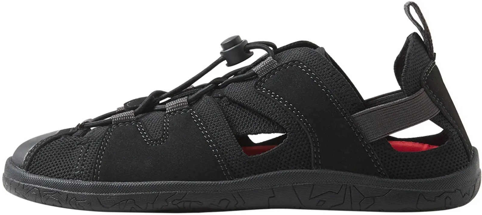 Dětské barefoot sandály Reima Valoa - Black 33