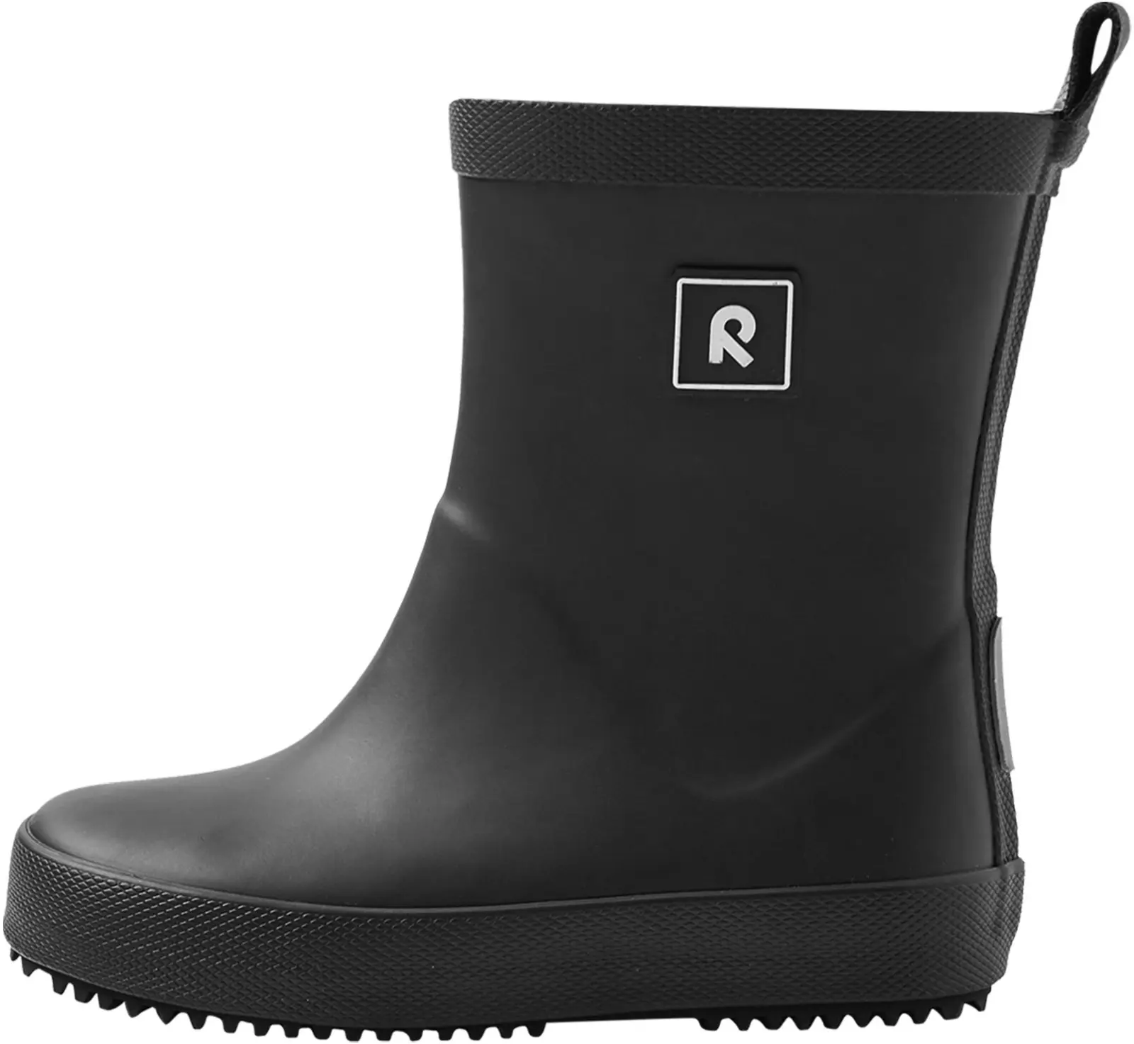 Dětské barefoot holínky Reima Ankka - Black 34