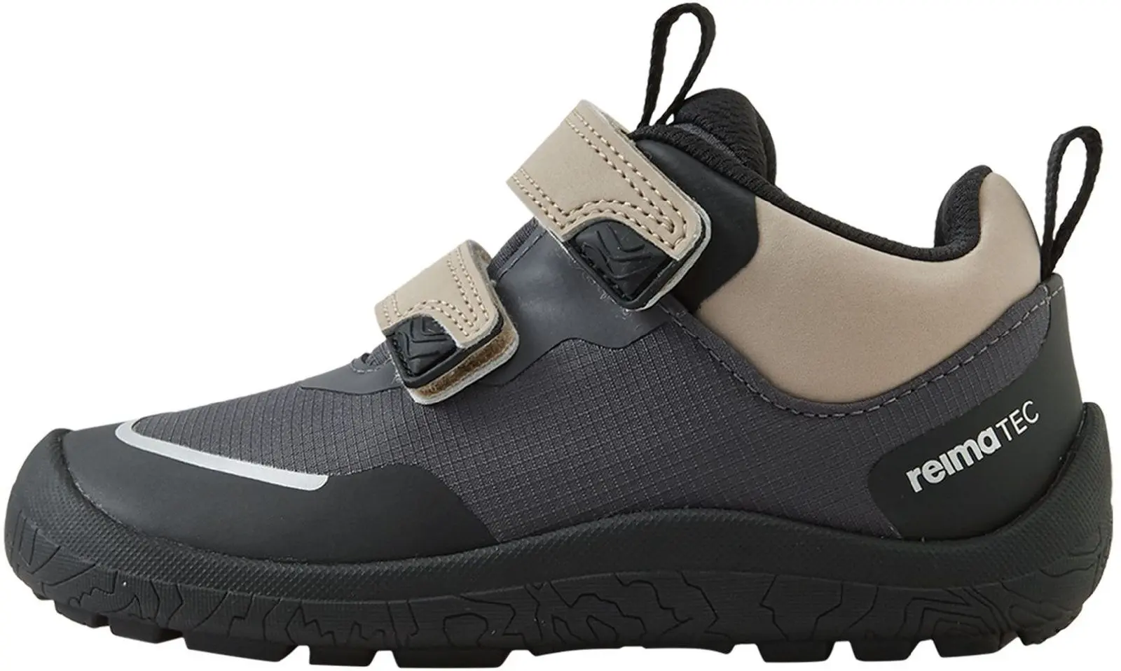 Dětské barefoot boty s membránou Reima Viikari - Soft black 31