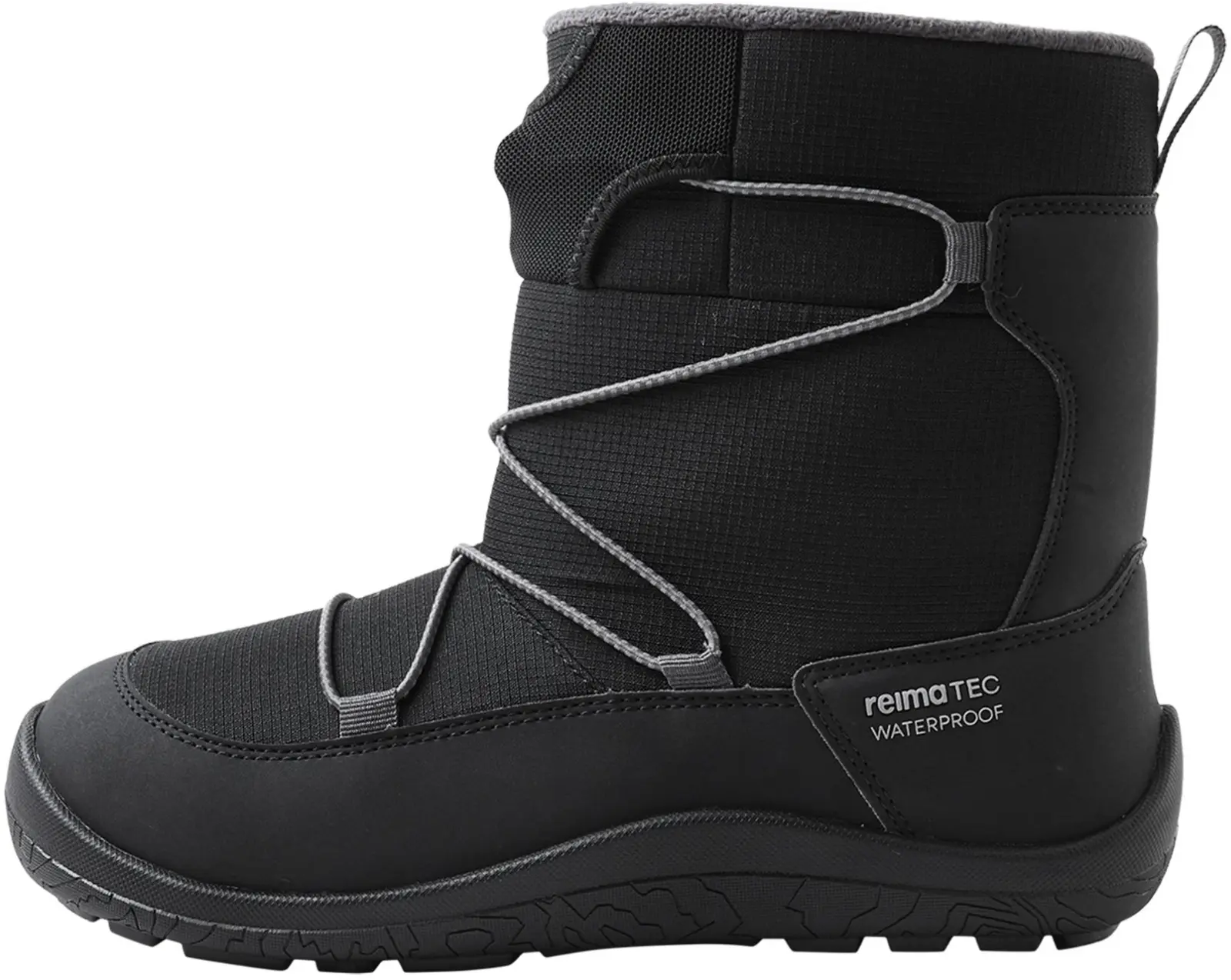 Dětské zimní barefoot boty s membránou Reima Ensilumi Junior - Black 40