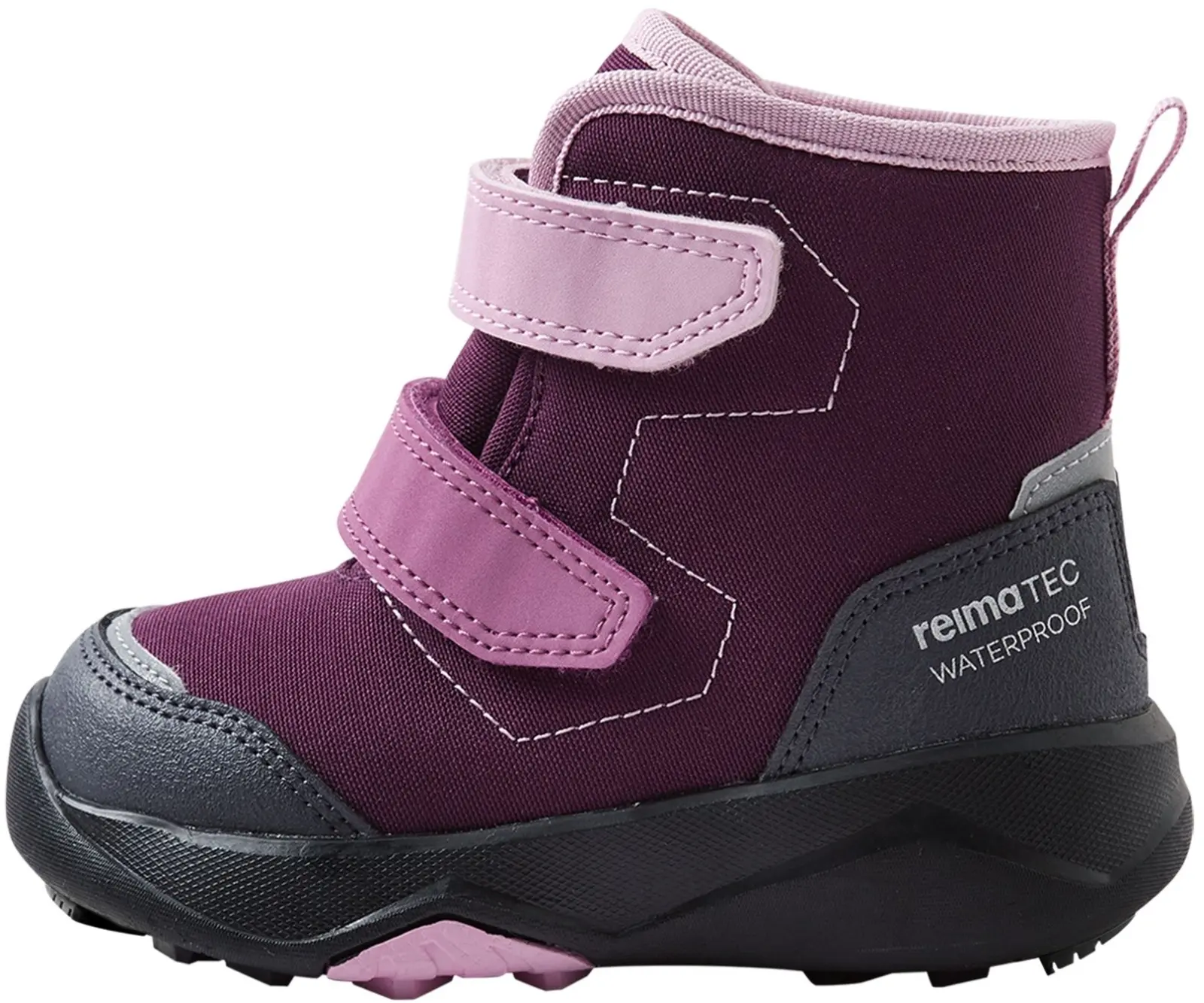 Dětské boty s membránou Reima Talviuni - Deep purple 21