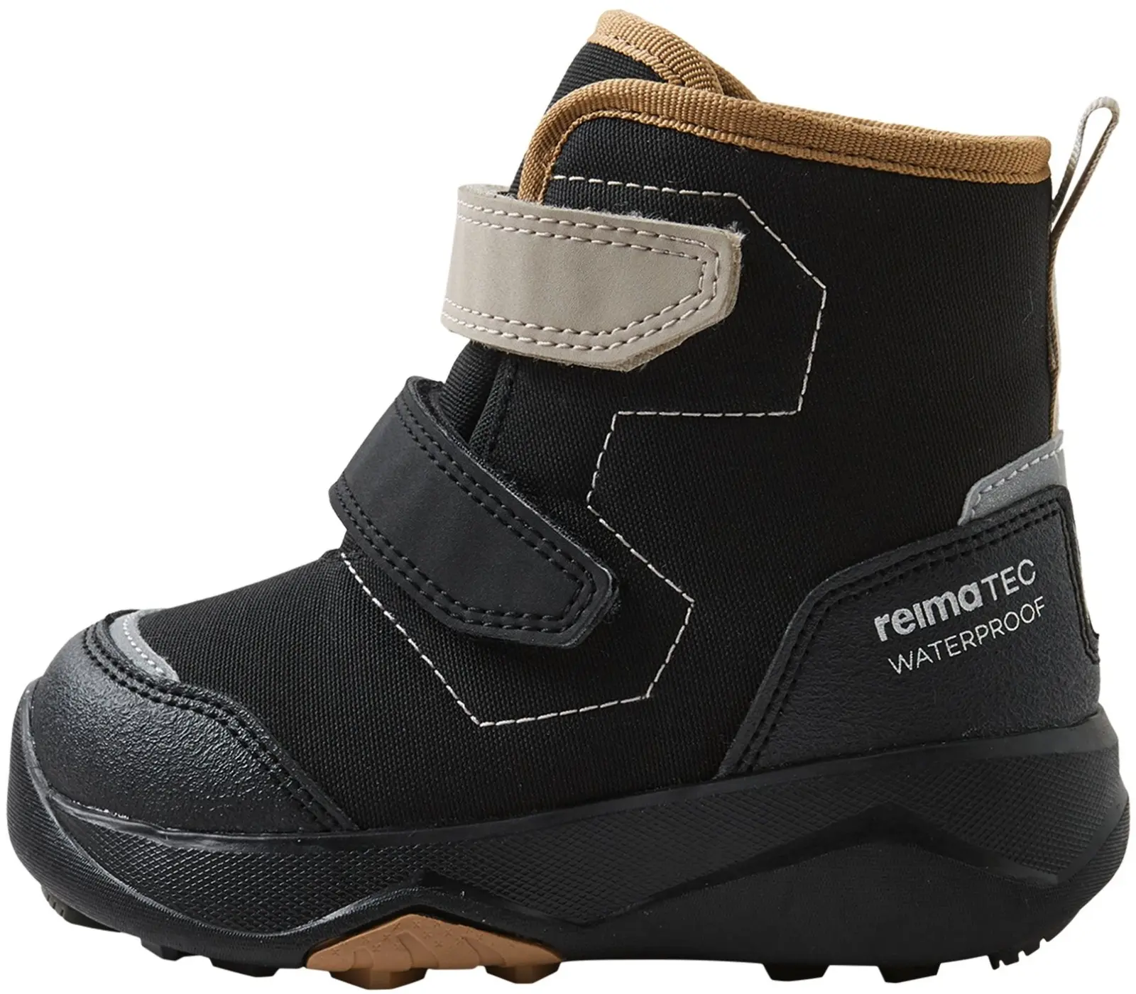 Dětské boty s membránou Reima Talviuni - Black 28