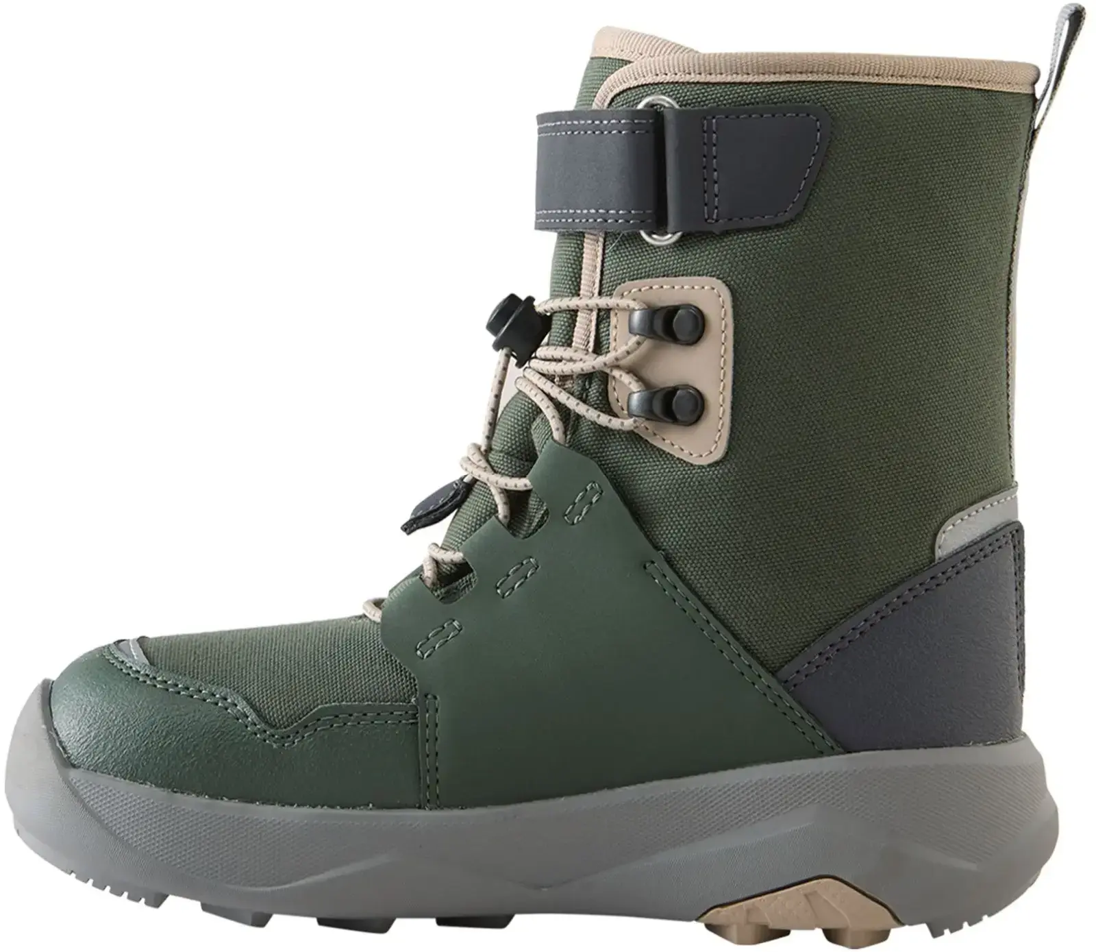 Dětské boty s membránou Reima Talves - thyme green 35