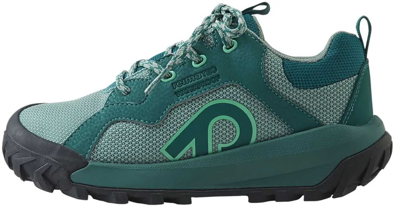 Dětské boty s membránou Reima Kulkuri Low - dark teal 34