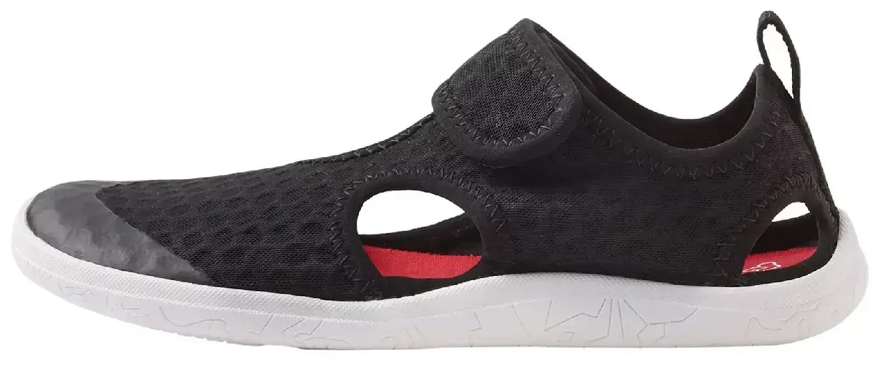 Dětské barefoot sandály Reima Rantaan - Black 24