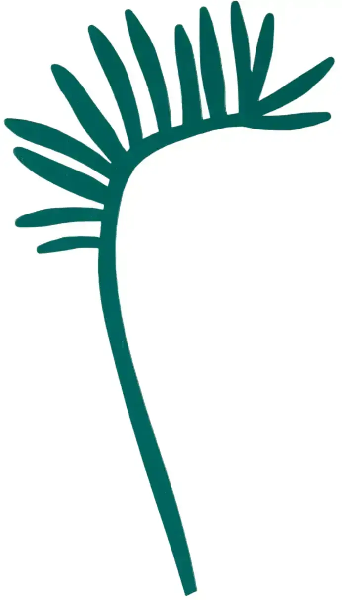 Květina Milin List Palm uni