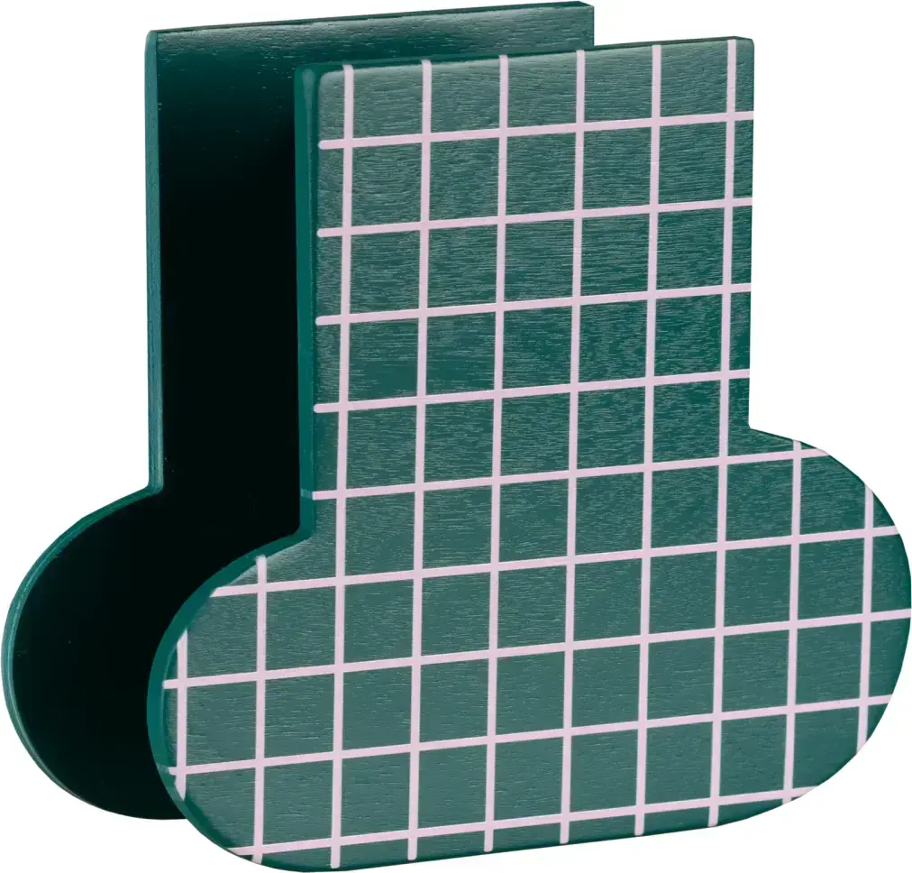 Váza z překližky Milin Grid uni