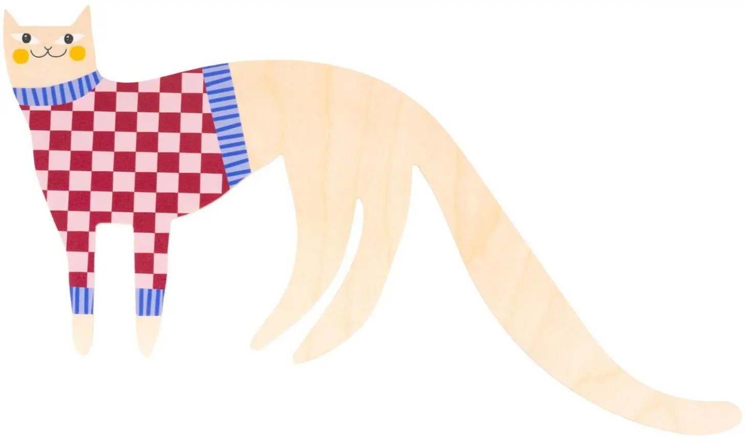 Ozdoba na zeď Milin Nuddle the cat uni