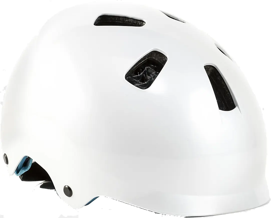 Dětská cyklistická přilba Bontrager Jet WaveCel Youth - white/ultraviolet 50-55