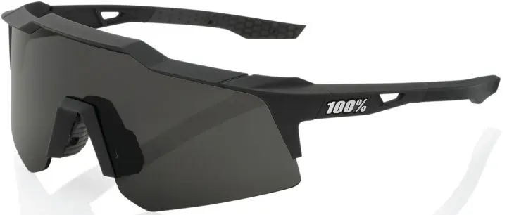 Sluneční brýle 100% Speedcraft XS - Soft Tact Black - Smoke Lens uni