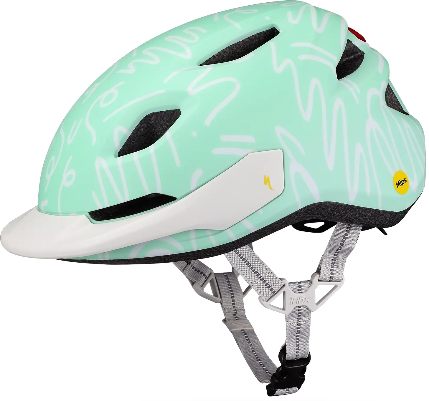 Dětská cyklistická helma Specialized Shuffle 2 LED - dune white oasis 50-55