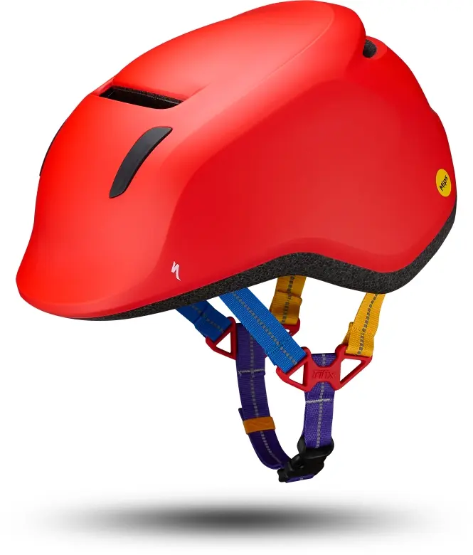 Dětská cyklistická helma Specialized Mio 2 - fiery red multi 46-51