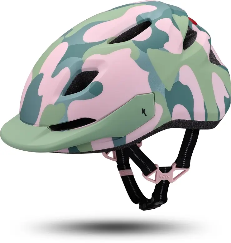Dětská cyklistická helma Specialized Shuffle 2 LED - camo graphic 50-55
