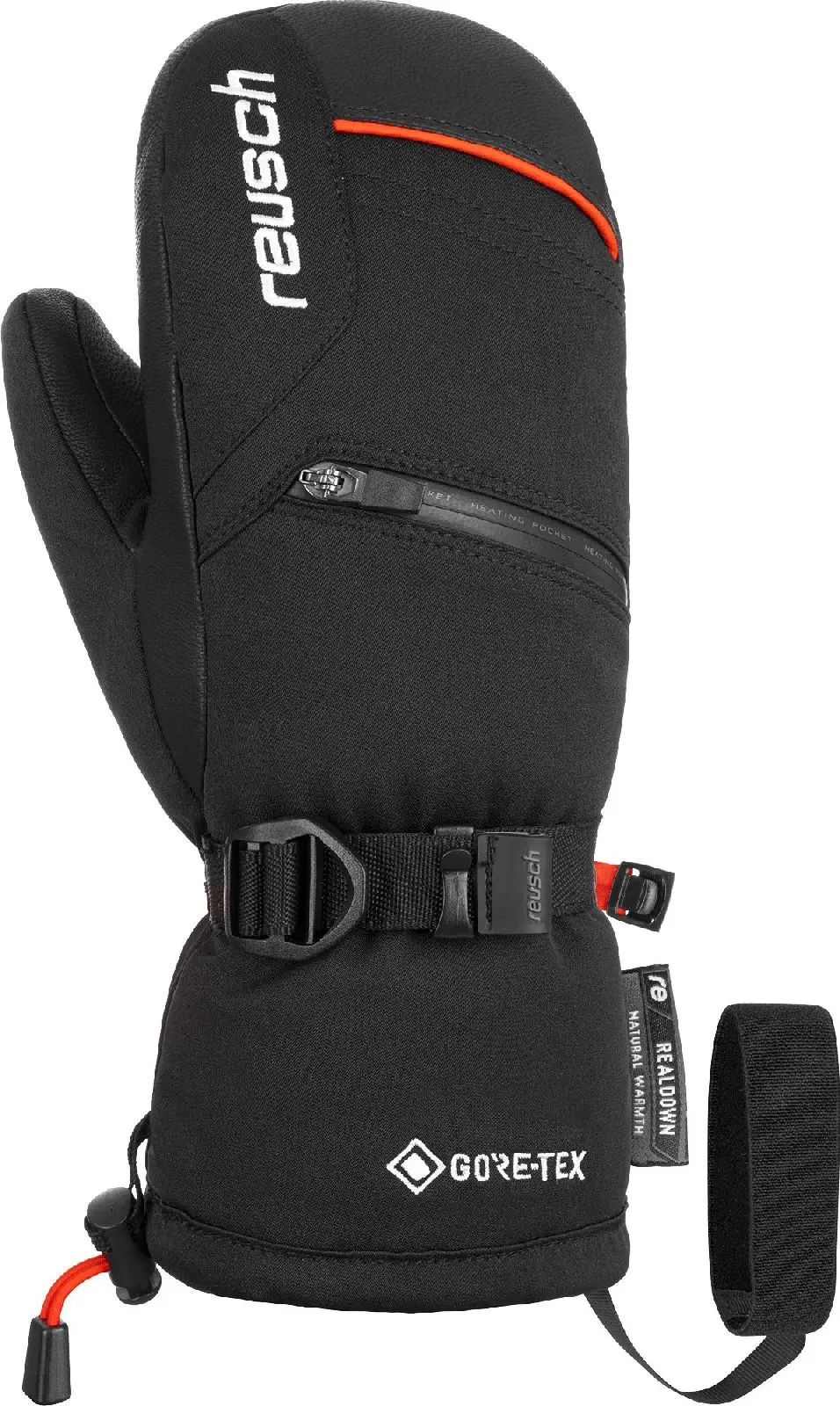 Dětské lyžařské palčáky Reusch Colin GTX Junior Mitten - black 5