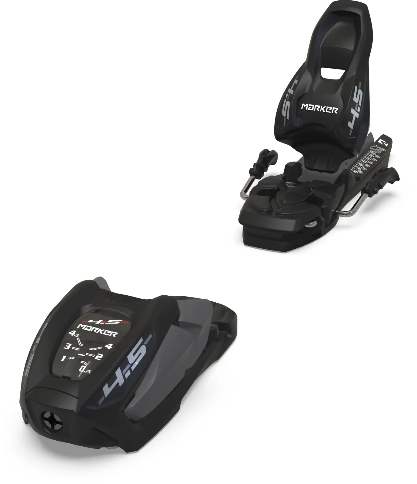 Dětské sjezdové vázání Marker 4.5 RTL 70 mm - black/anthracite uni