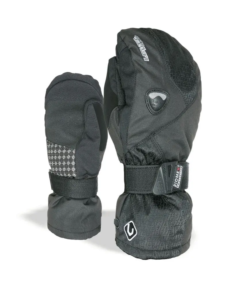 Dětské lyžařské palčáky Level Fly JR Mitt - Black 5,5