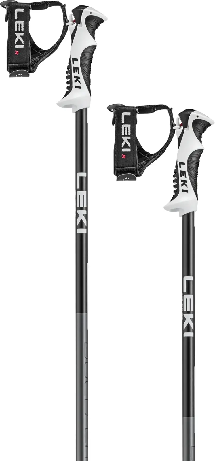 Dětské lyžařské hole Leki Bold Lite S Junior - dark anthracite/black/white 100