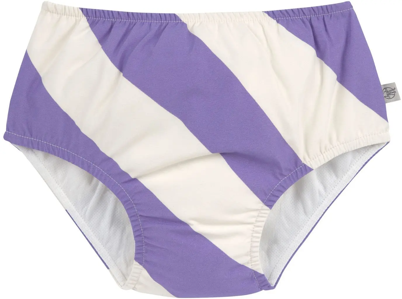 Dětské plavky s plenkou Lassig Swim Diaper - stripes purple/sea salt 74-80