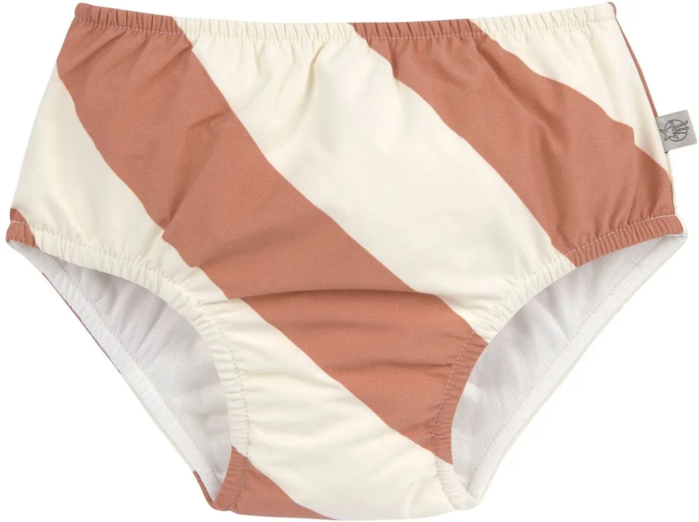 Dětské plavky s plenkou Lassig Swim Diaper - stripes clay/sea salt 86