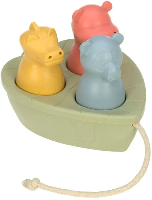 Sada hraček do písku Lassig Boat Toy set Water Friens Olive uni