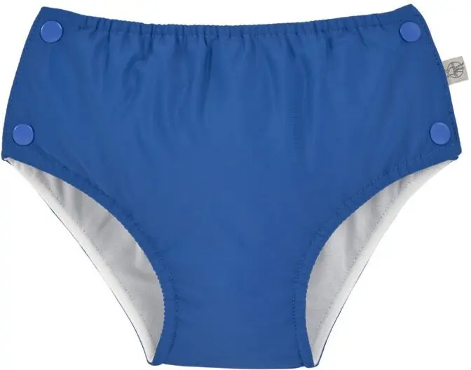 Dětské plavky s plenkou Lassig Snap Swim Diaper blue 62-68