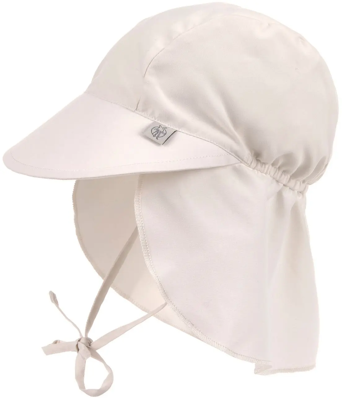 Dětský klobouk Lassig Sun Protection Flap Hat - sea salt 48-51