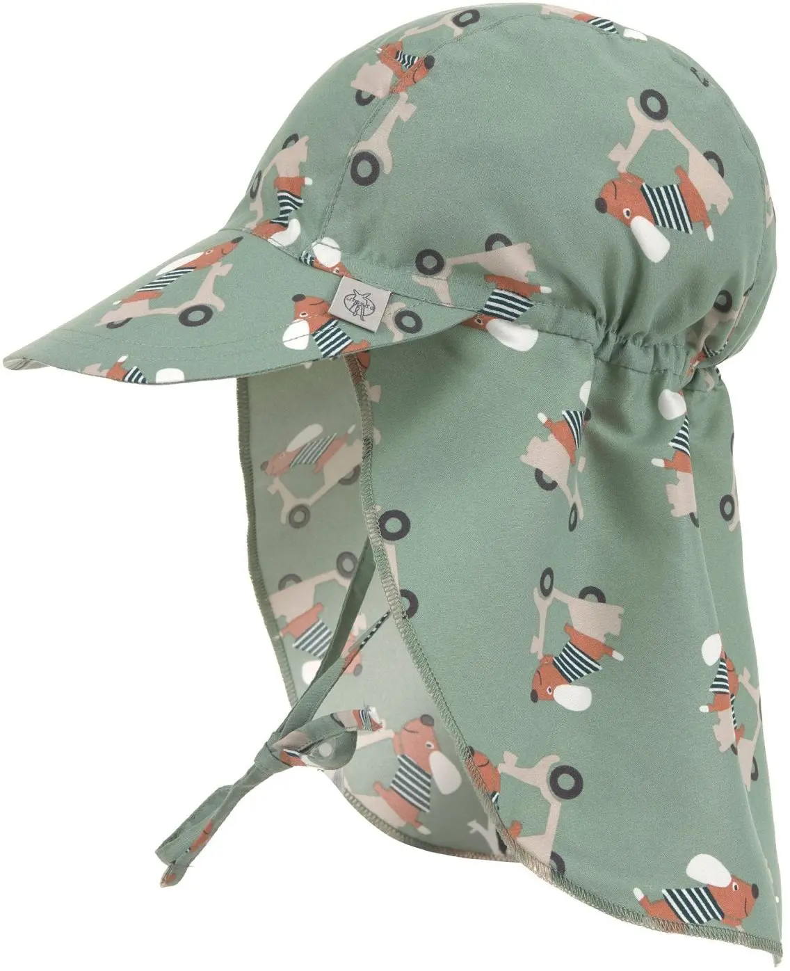 LÄSSIG klobouček scooter/dog green 1-3r (vel. 48/51)