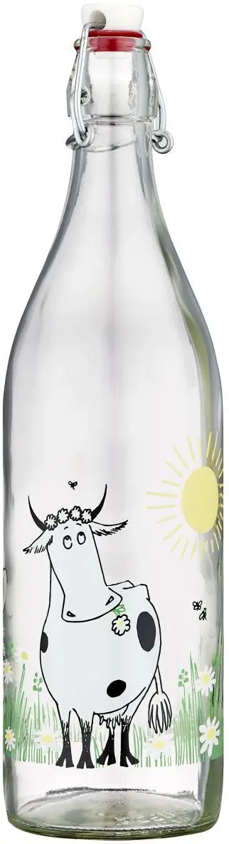 Skleněná lahev Muurla - Moomin Meadow 1 l uni