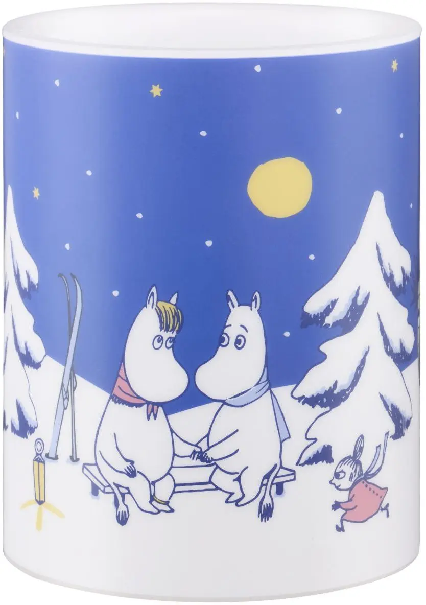 LED svíčka Muurla Moomin Starry Night 12,5 cm uni