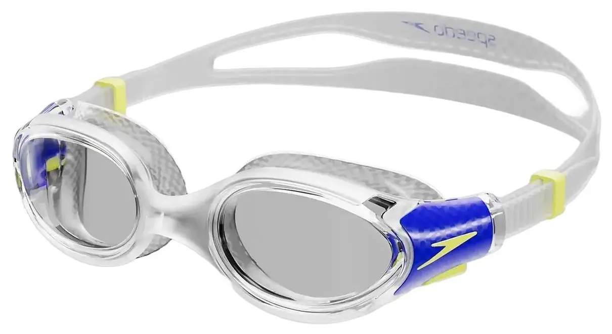 Dětské plavecké brýle Speedo Biofuse 2.0 Junior - clear/true cobalt/lemon drizzle uni