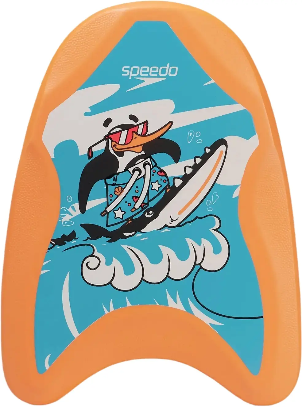 Dětský surf do vody Speedo Learn to Swim Printed Float - chima azue blue/fluro orange uni