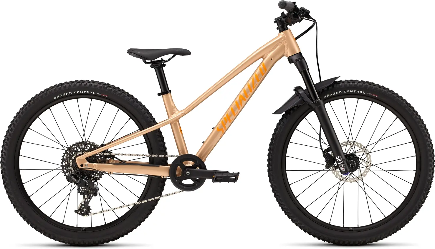 Dětské kolo Specialized Riprock Comp 24 - gloss photon tint over flake silver uni
