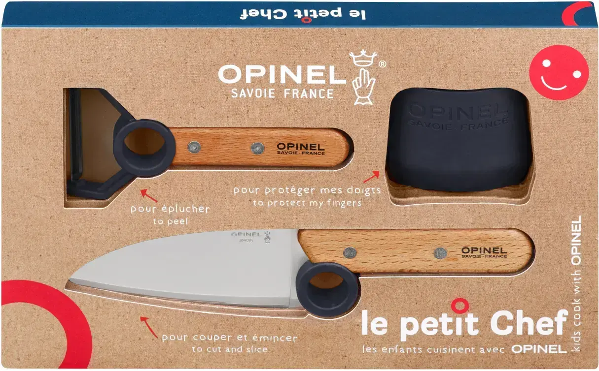 Opinel Dětská kuchařská sada le petit Chef, modrá 003255