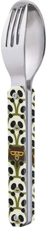 Dětský cestovní příbor Akinod Mini 12h12 Pandas uni