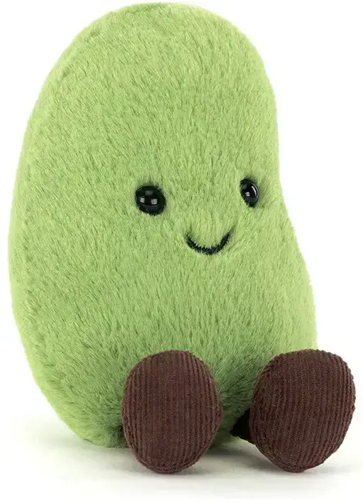 Plyšová hračka Jellycat Amuseables - fazolka edamame Soyella uni
