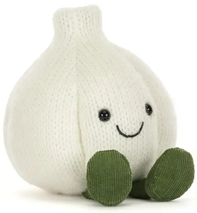 Plyšová hračka Jellycat Amuseables - Garlic uni