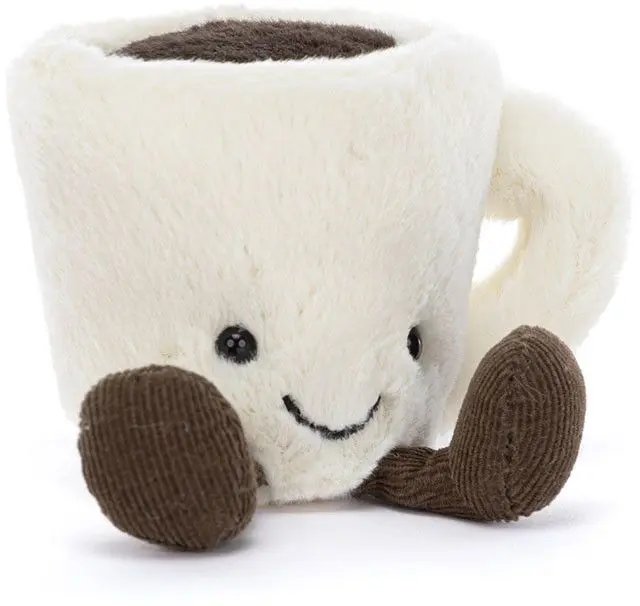Dětská plyšová hračka Jellycat - šálek espressa uni