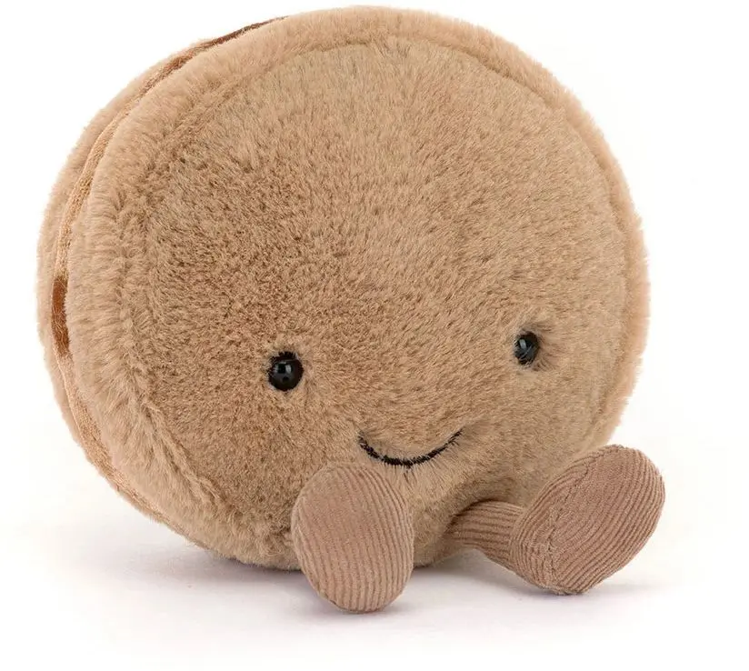 Plyšová hračka Jellycat Amuseables - Čokoládová makronka Mona uni