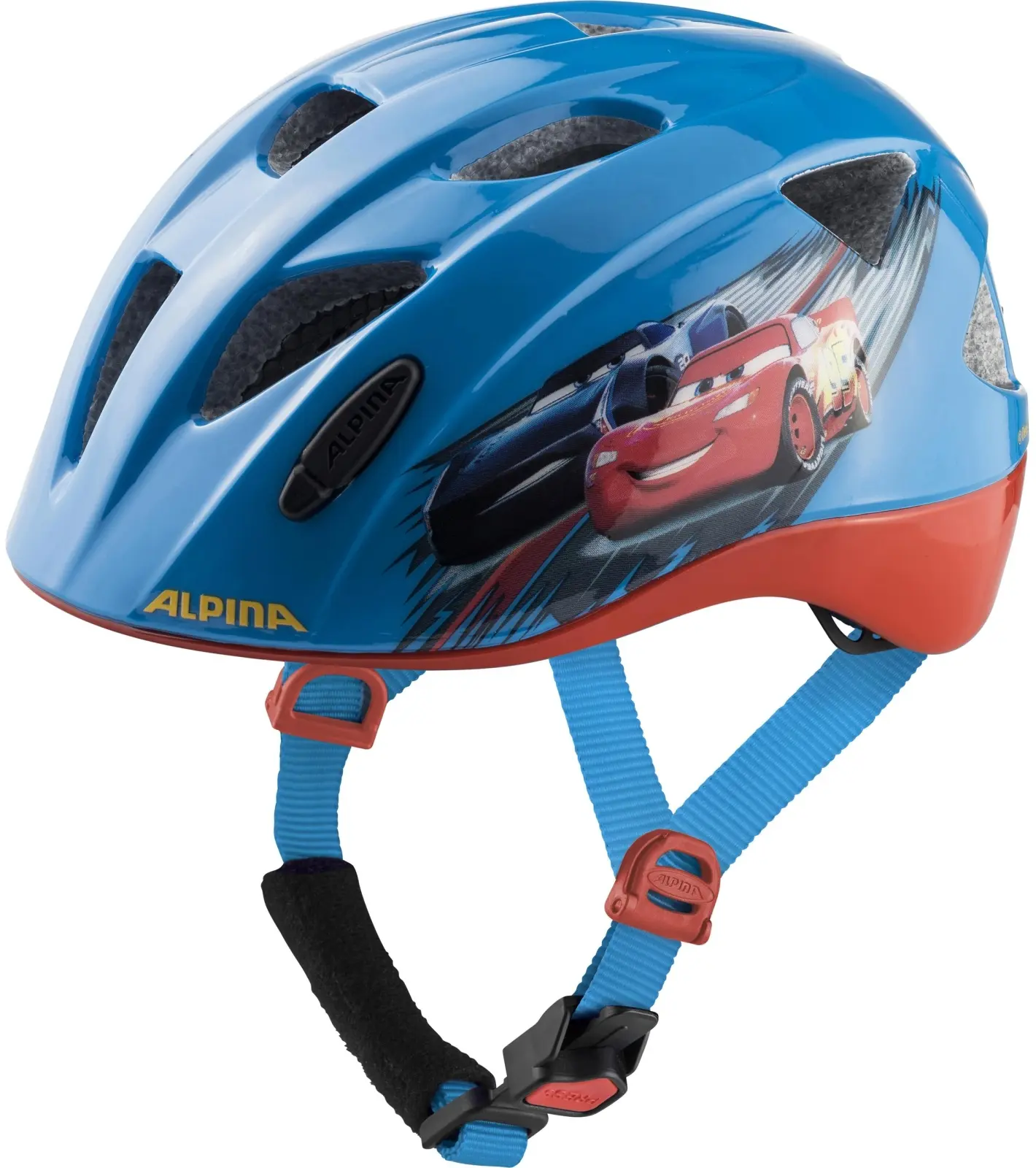 Dětská cyklistická helma Alpina Ximo Disney - Cars 45-49