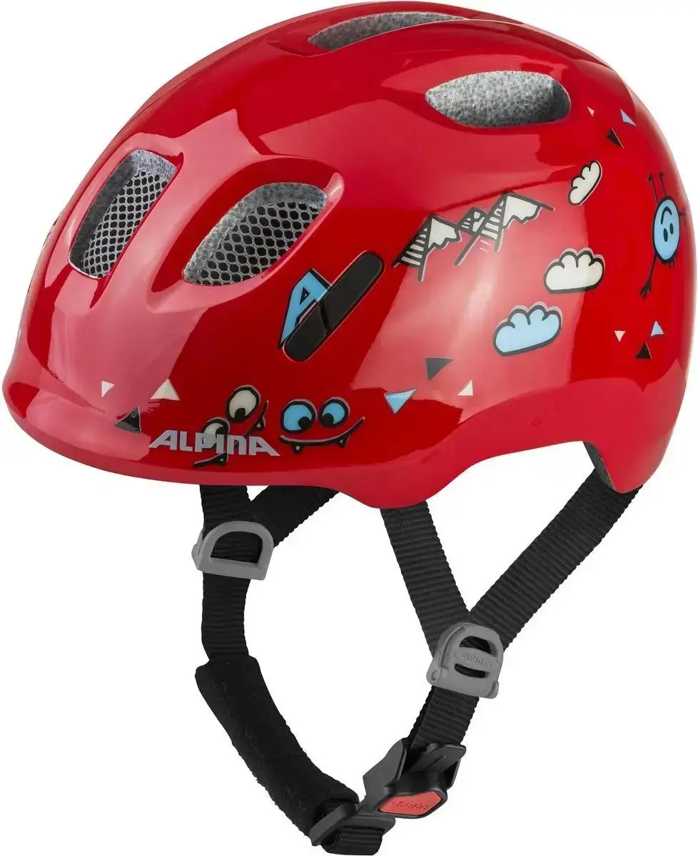 Dětská cyklistická helma Alpina Ximo 2 - red smile gloss 49-54