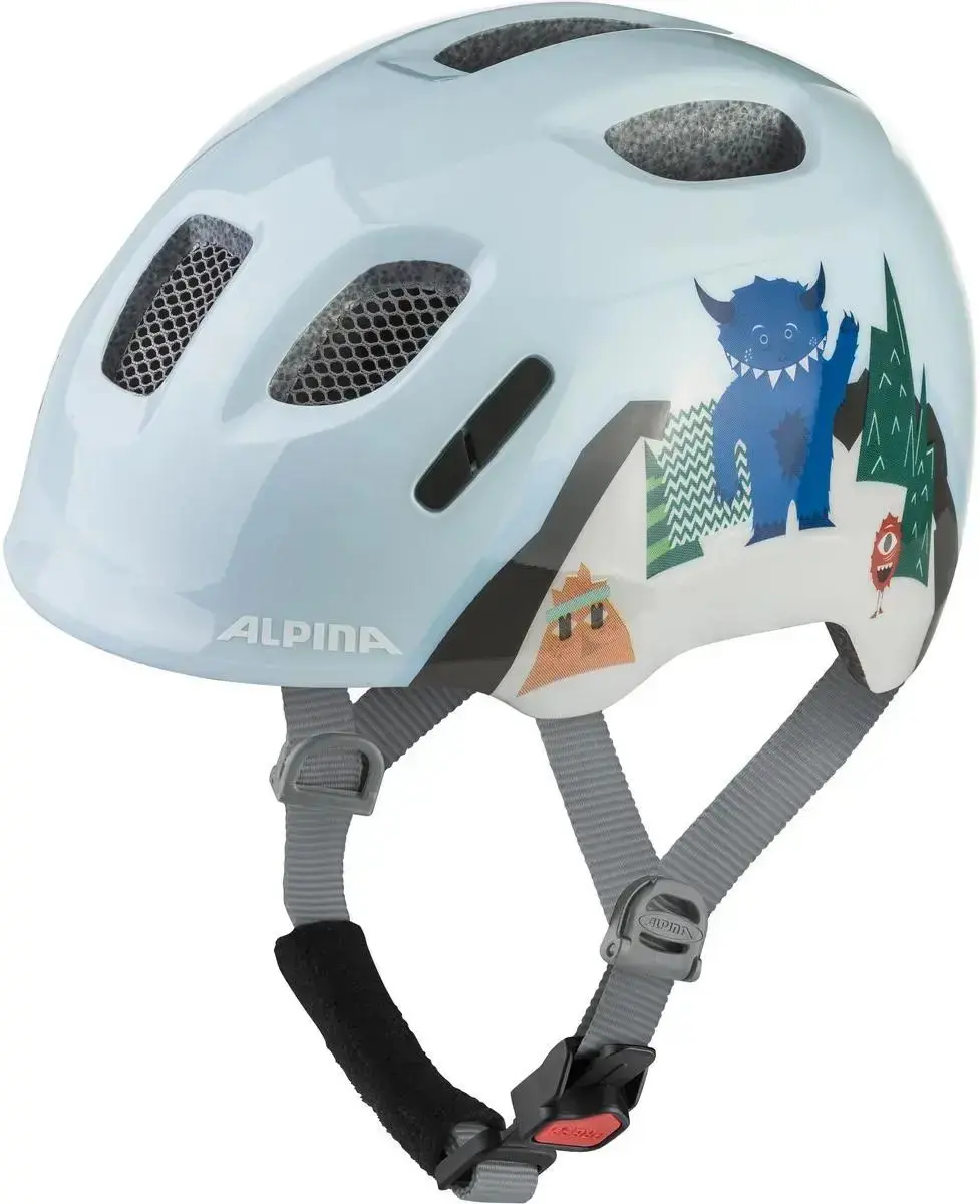 Dětská cyklistická helma Alpina Ximo 2 - mountain monster gloss 47-51