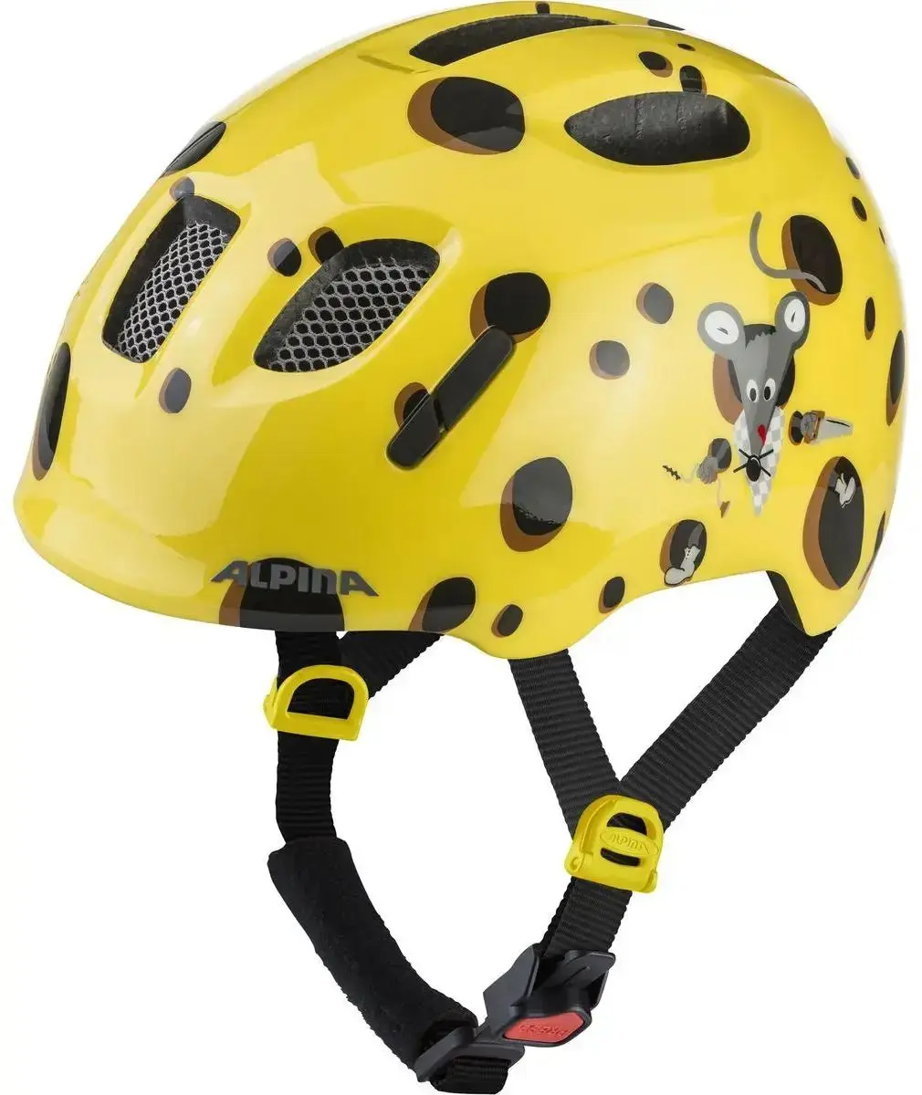 Dětská cyklistická helma Alpina Ximo 2 - yellow gouda gloss 49-54