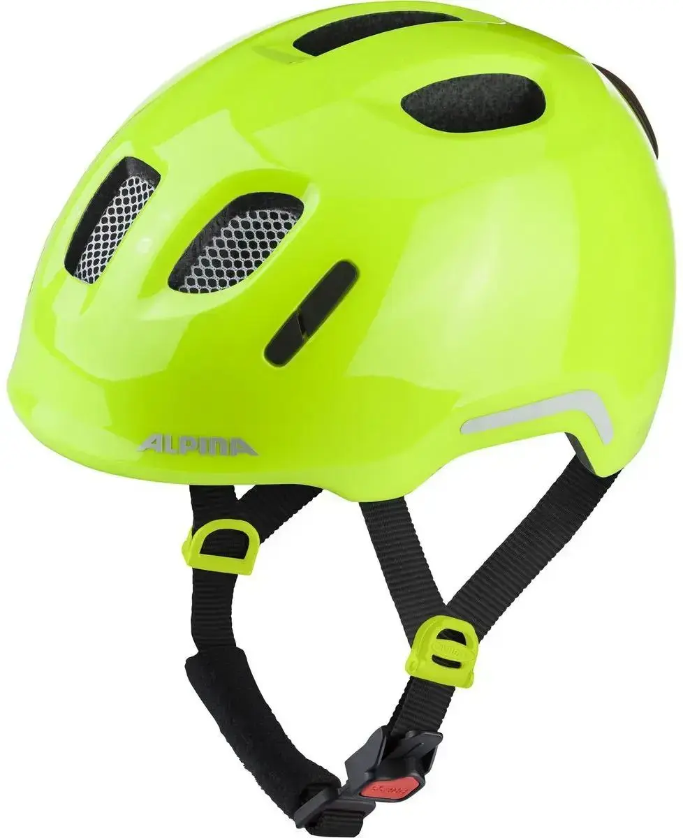 Dětská cyklistická helma Alpina Ximo 2 Flash - be visible gloss 47-51
