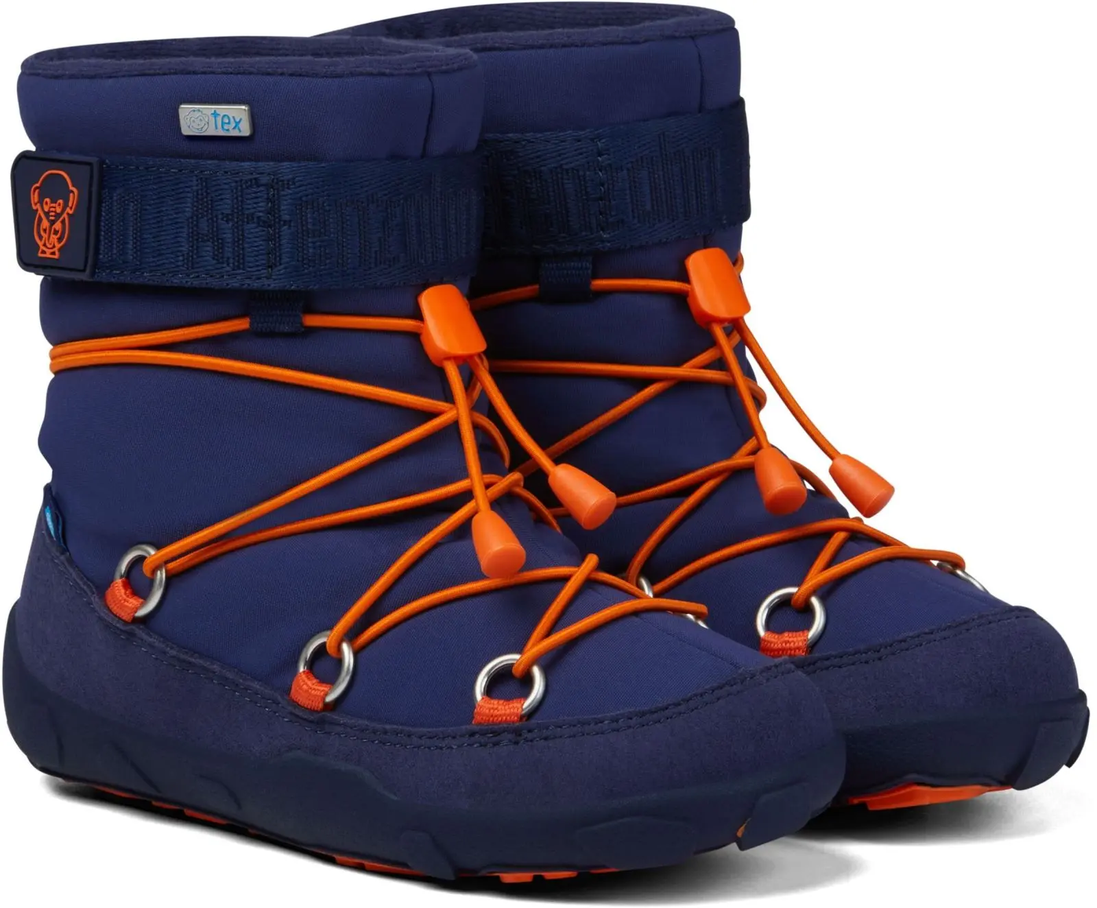 Dětské barefoot sněhule Affenzahn Snow Boot Vegan Snowy Elephant 32
